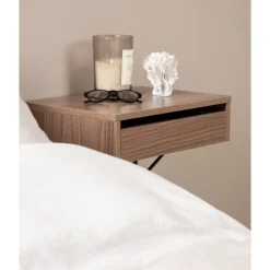 Holy sidobord 41 x 30 cm - Valnöt