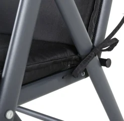 Home dyna 5-positioners med huvudkudde - Svart