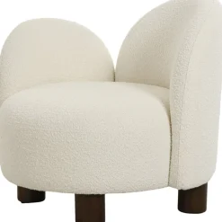 Honolulu fåtölj Gul boucle höger