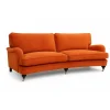 Howard Stockholm 3-sits svängd - Orange chenille