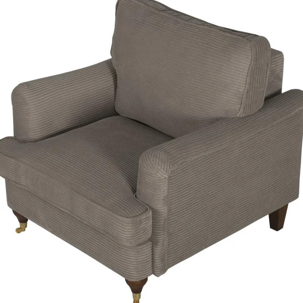 Howard Watford Deluxe fåtölj - Ljusbrun manchester