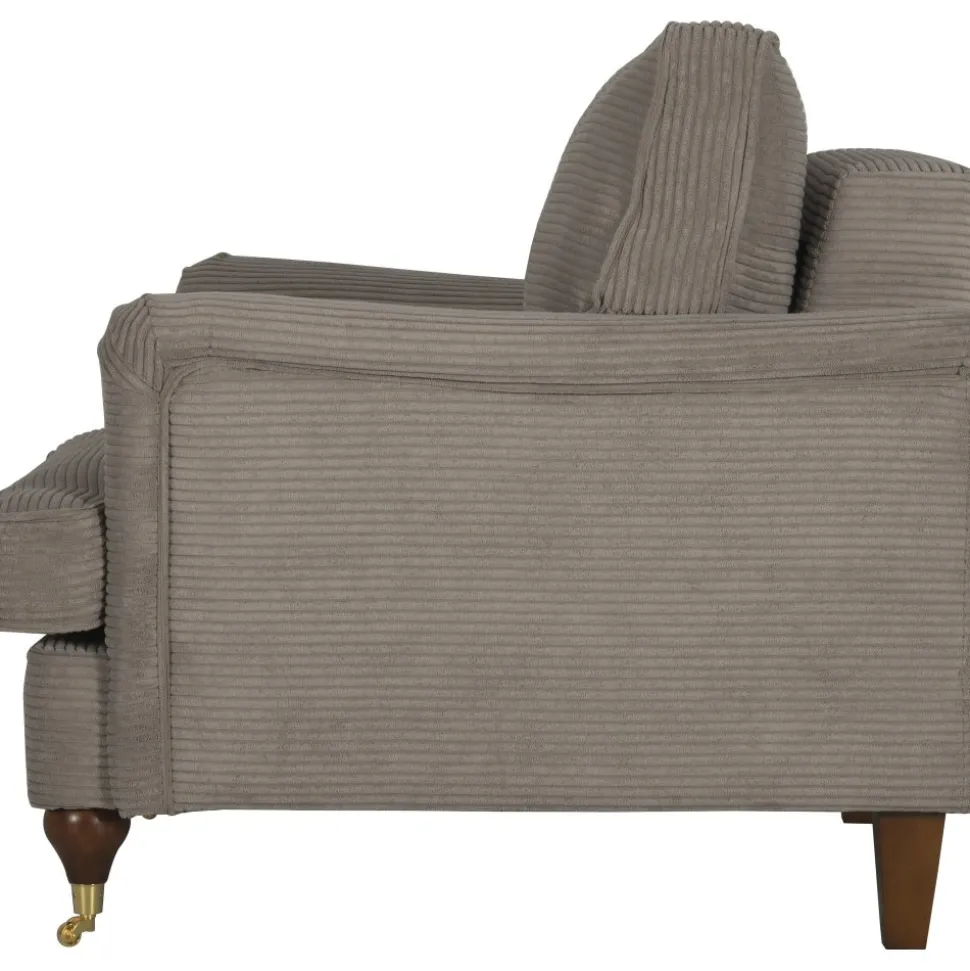 Howard Watford Deluxe fåtölj - Ljusbrun manchester