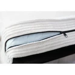 Howard Watford Deluxe fåtölj - Beige manchester + Fläckborttagare för möbler