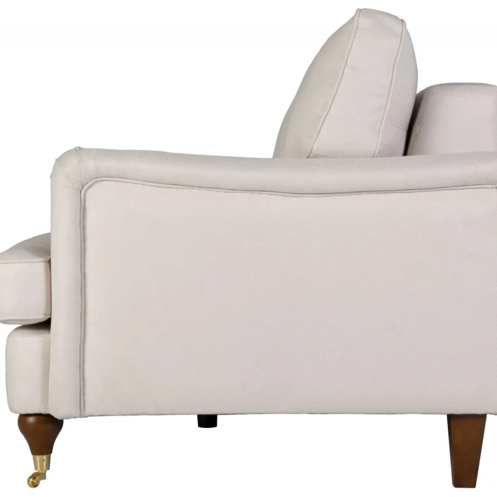 Howard Watford Deluxe soffa 2-sits - Beige tyg