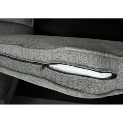 Howardsoffa med divan - Grå