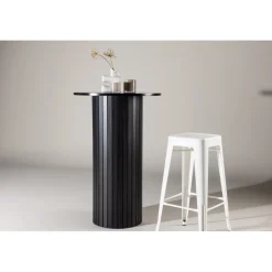 Härön barbord Ø70 cm - Svart