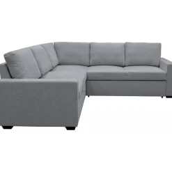 Hörnsoffa med bäddfunktion och förvaring