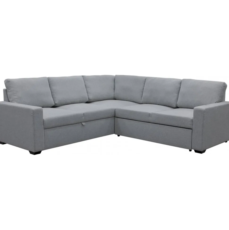 Hörnsoffa med bäddfunktion och förvaring + Fläckborttagare för möbler