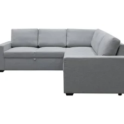 Hörnsoffa med bäddfunktion och förvaring + Fläckborttagare för möbler