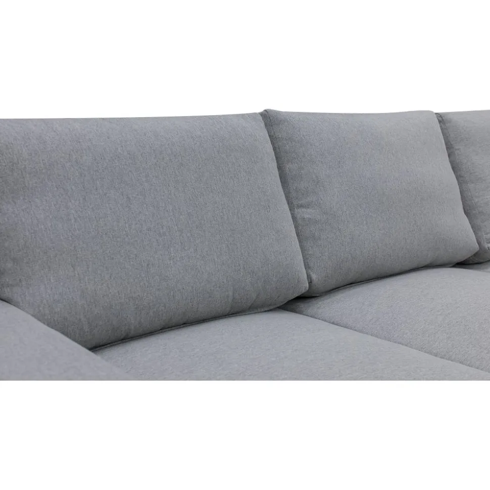 Hörnsoffa med bäddfunktion och förvaring + Fläckborttagare för möbler