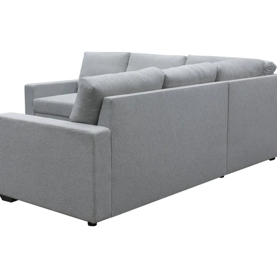 Hörnsoffa med bäddfunktion och förvaring + Fläckborttagare för möbler