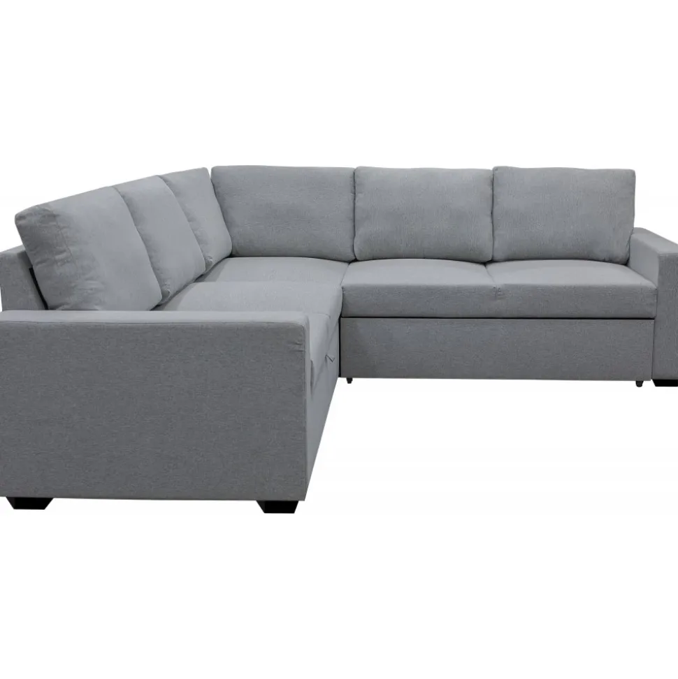 Hörnsoffa med bäddfunktion och förvaring + Fläckborttagare för möbler