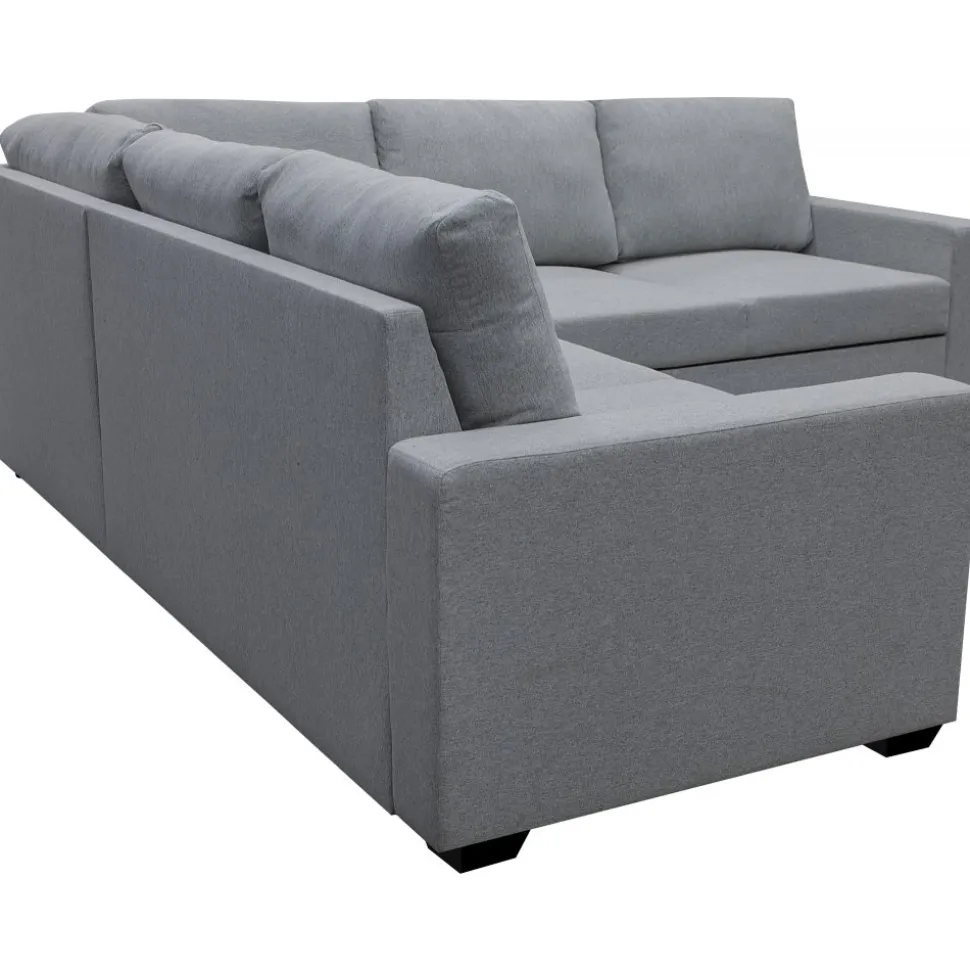 Hörnsoffa med bäddfunktion och förvaring + Fläckborttagare för möbler