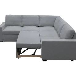 Hörnsoffa med bäddfunktion och förvaring + Textilrengöring för möbler