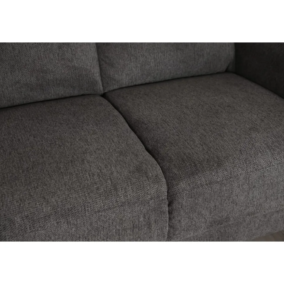 Hörnsoffa 5-sits antracit Alabama - 228/278 cm