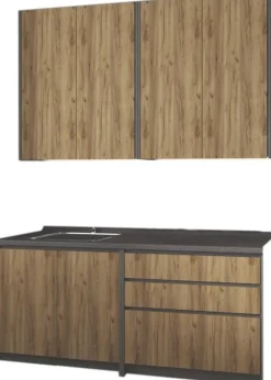 Idea komplett kök 180 cm - Craft ek/antracit