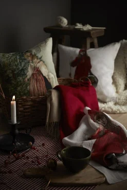 Idun kökshandduk 50 x 70 cm - Röd