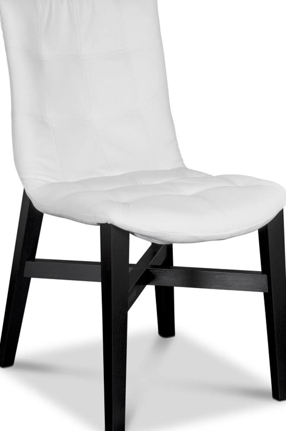 Indie 600 matstol vitt konstläder + Textilrengöring för möbler