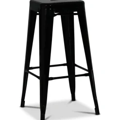 Industry Barstol i plåt - Svart + Fläckborttagare för möbler