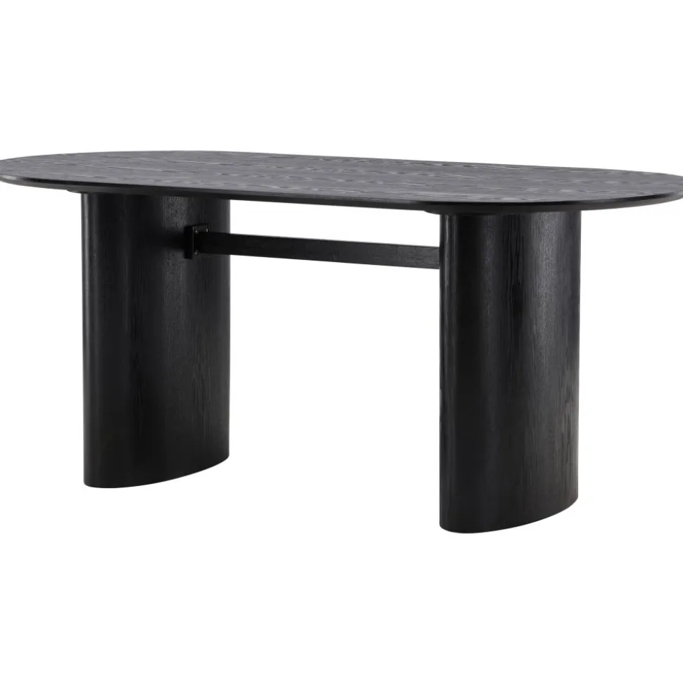 Isolde matbord 180 x 90 cm - Svart