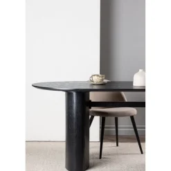 Isolde matbord 180 x 90 cm - Svart