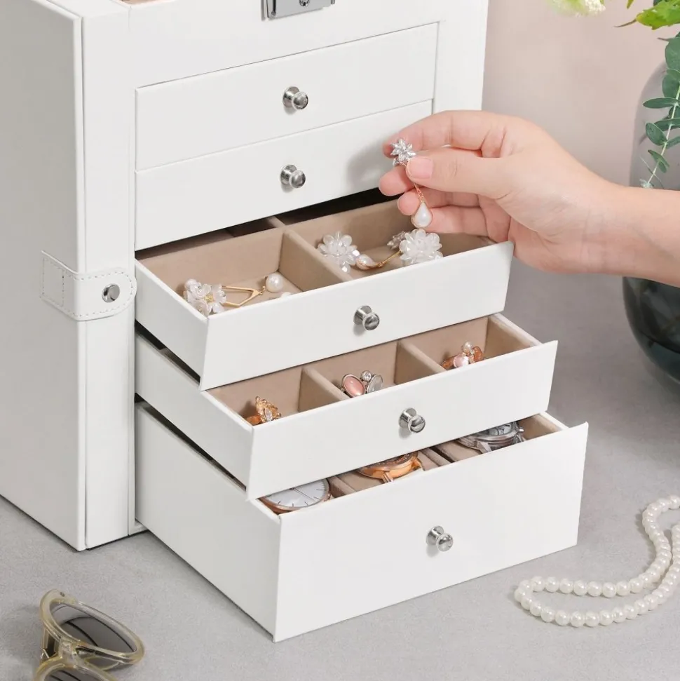 Jade smyckeskrin - Vit