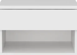 Jamot sängbord - Vit