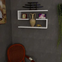 Jenika vägghylla - Vit