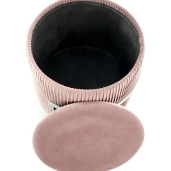 Jiminy sittpuff - Rosa + Fläckborttagare för möbler