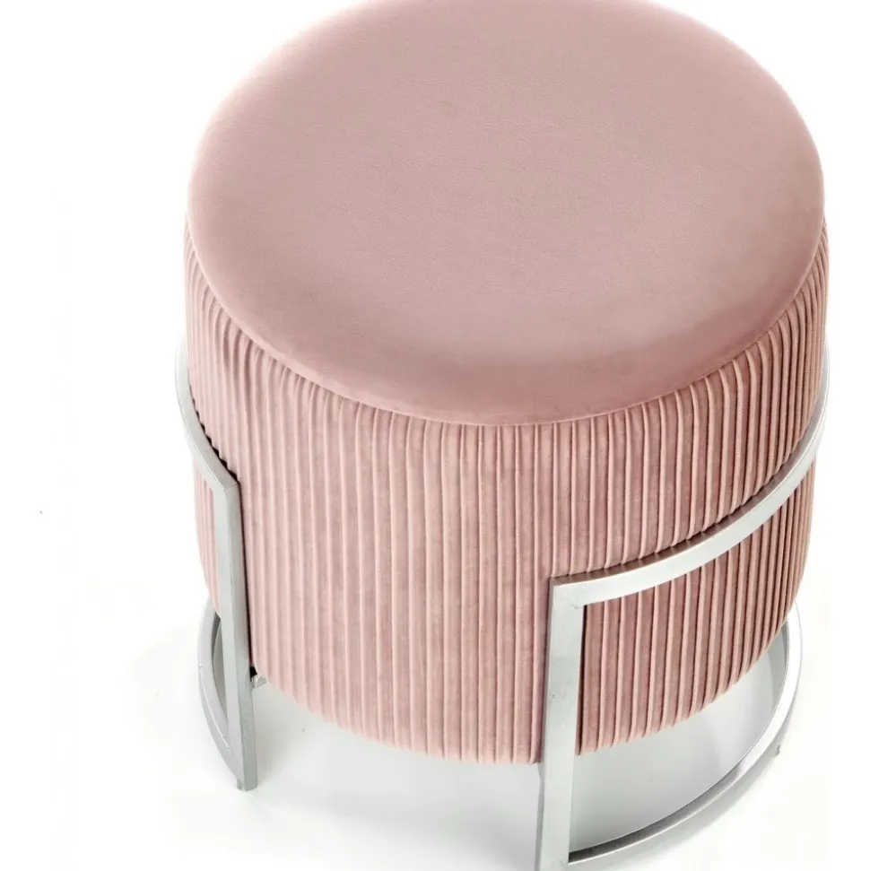 Jiminy sittpuff - Rosa + Fläckborttagare för möbler