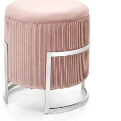 Jiminy sittpuff - Rosa + Textilrengöring för möbler