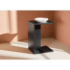 Juni soffbord 58 x 35 cm - Svart