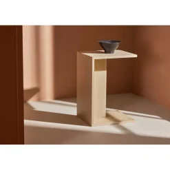 Juni soffbord 58 x 35 cm - Whitewash