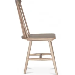 Karl pinnstol vitoljat trä + Möbeltassar