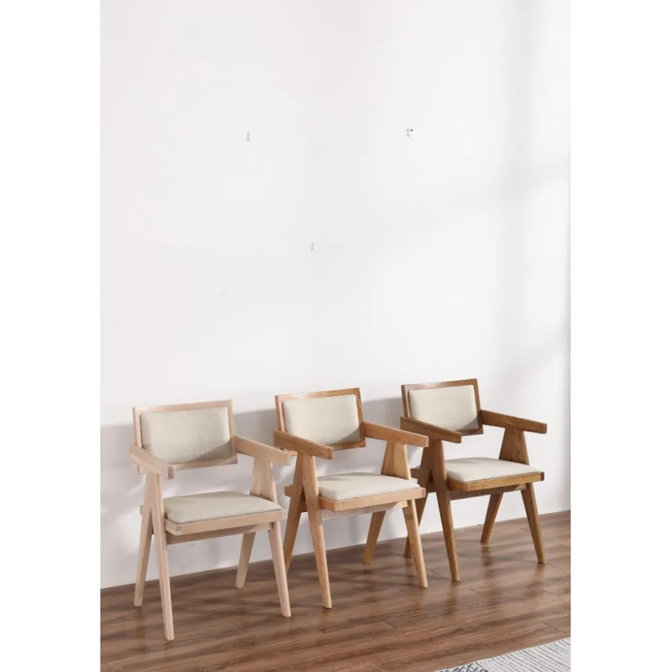 Karmstol i vitoljad ek Sara