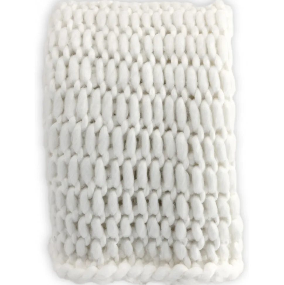 Kate filt 130x170 cm - Vit