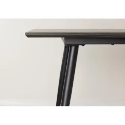 Keholmen matbord 220 x 100 cm - Svart/Brun