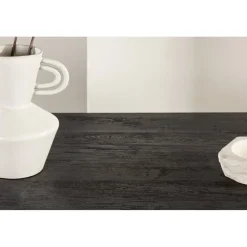 Keholmen matbord 220 x 100 cm - Svart/Brun