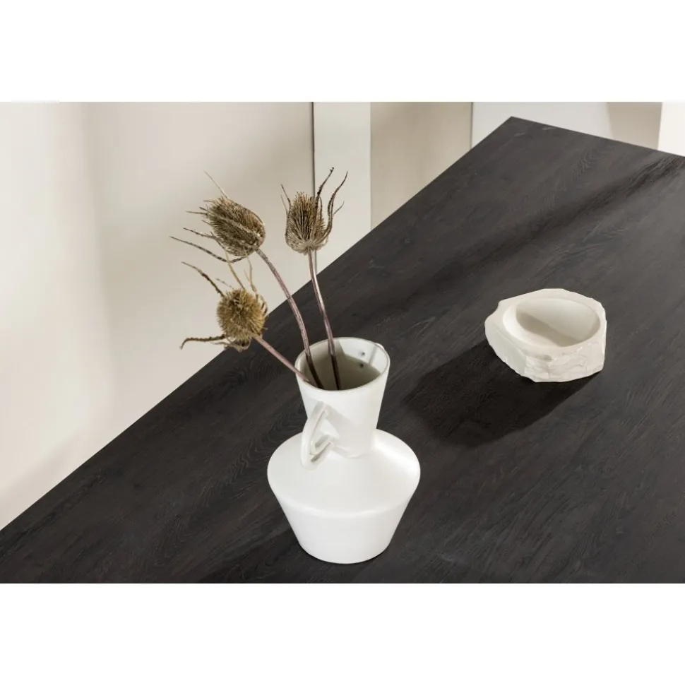 Keholmen matbord 220 x 100 cm - Svart/Brun