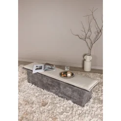 Kellogg sittbänk - Grå