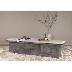 Kellogg sittbänk - Grå