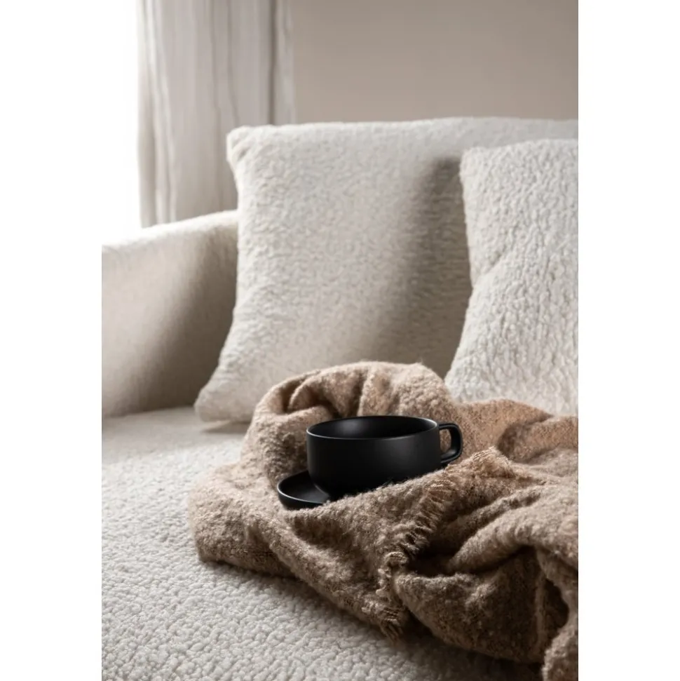 Kelso 2-sits soffa - Vit teddy