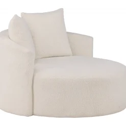 Kelso 2-sits soffa - Vit teddy