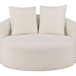 Kelso 2-sits soffa - Vit teddy