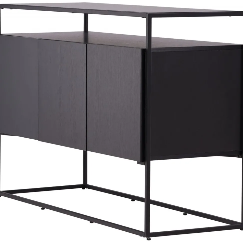 Kingsport avlastningsbord 120 x 45 cm - Svart