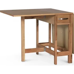 Klaffbord Fårö 30/90/150 x 80 cm - ekfanér + Fläckborttagare för möbler