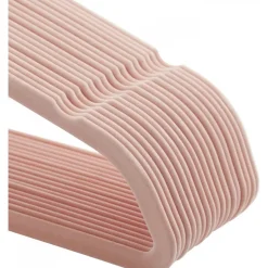 Klädgalge rosa 50-pack