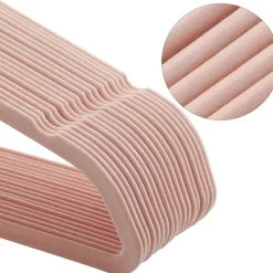 Klädgalge rosa 50-pack