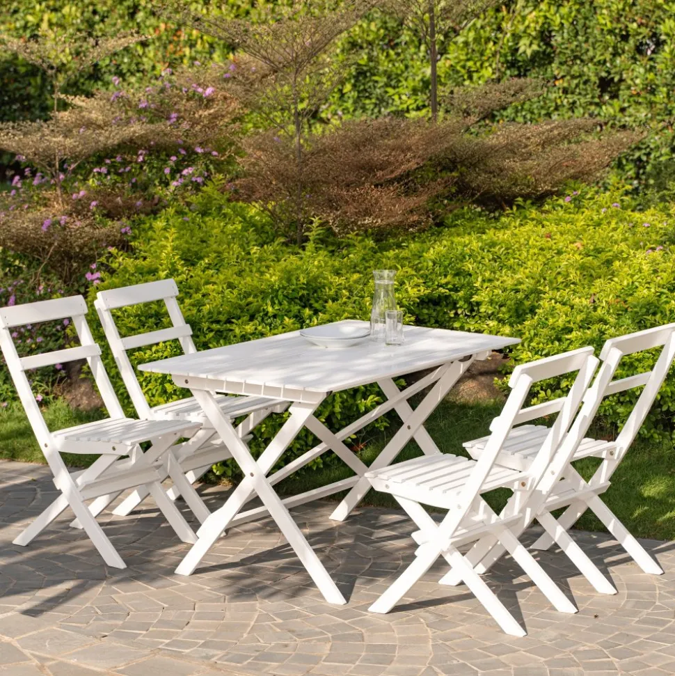 Knohult stol - Vit + Textilrengöring för möbler