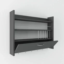 Knott vägghylla - Antracit